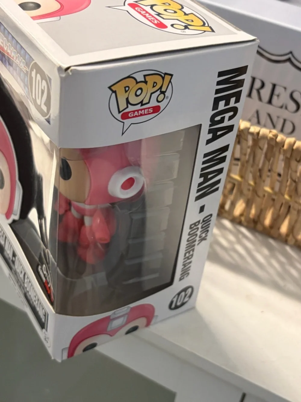 Funko POP! Games Mega Man - Quick Boomerang vinyl figure - Picture 4 of 5